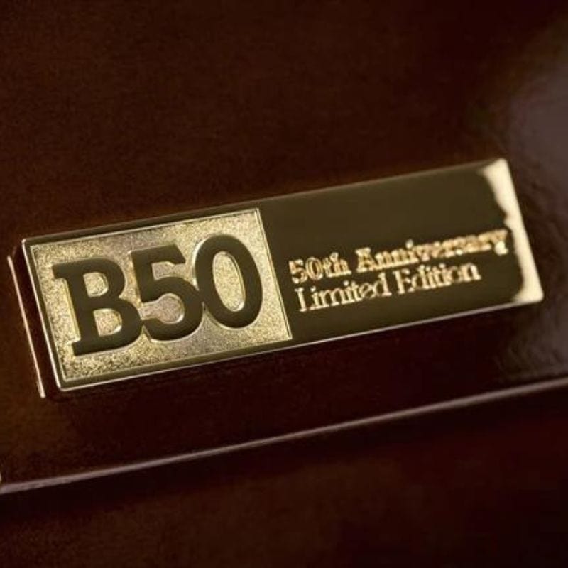 Bonzini B50 | Special Edition '50th Anniversary' Football Table Dark Wood & Gold Foosball Table