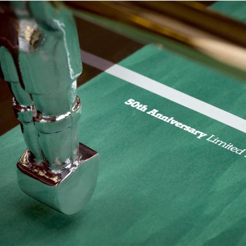 Bonzini B50 | Special Edition '50th Anniversary' Football Table Dark Wood & Gold Foosball Table