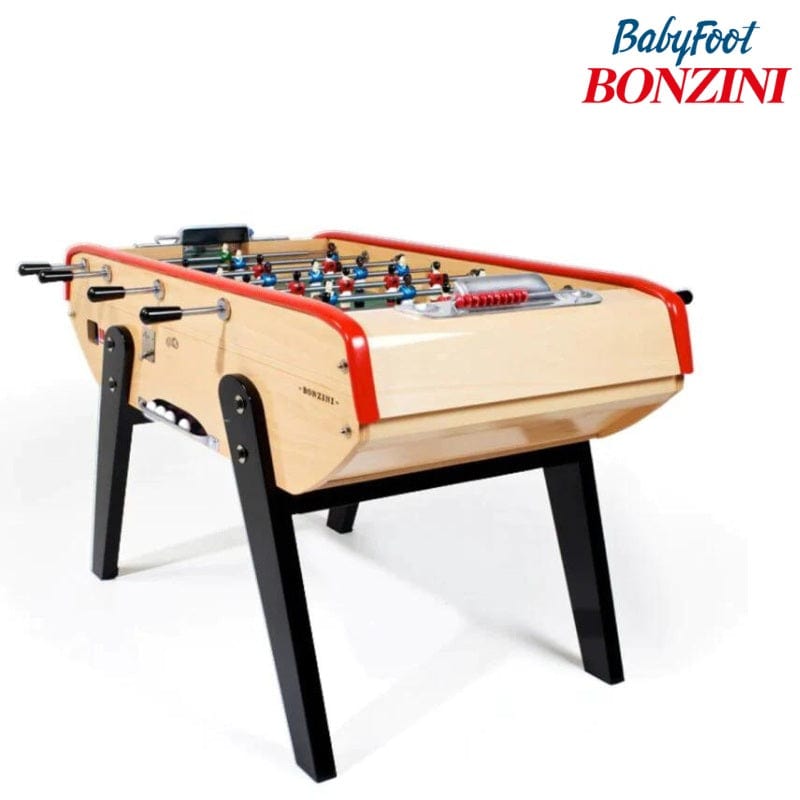Bonzini B60 Coin Operated Football Table Beech Foosball Table