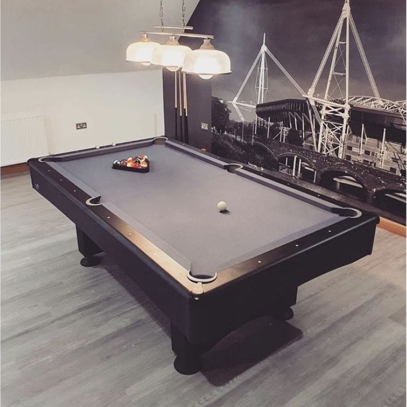Buffalo Eliminator II Stealth American Pool Table - 7ft (& 8ft) Pool Tables