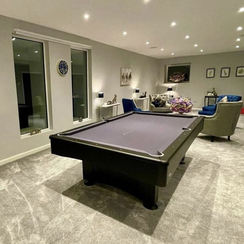 Buffalo Eliminator II Stealth American Pool Table - 7ft (& 8ft) Pool Tables