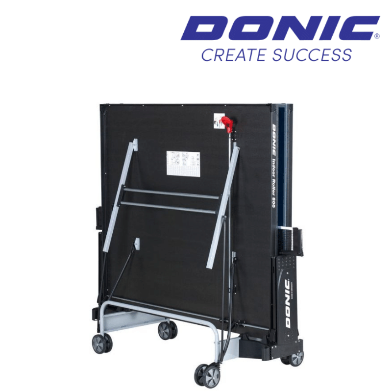 DONIC Indoor Roller 600 Table Tennis Table - Blue Table Tennis