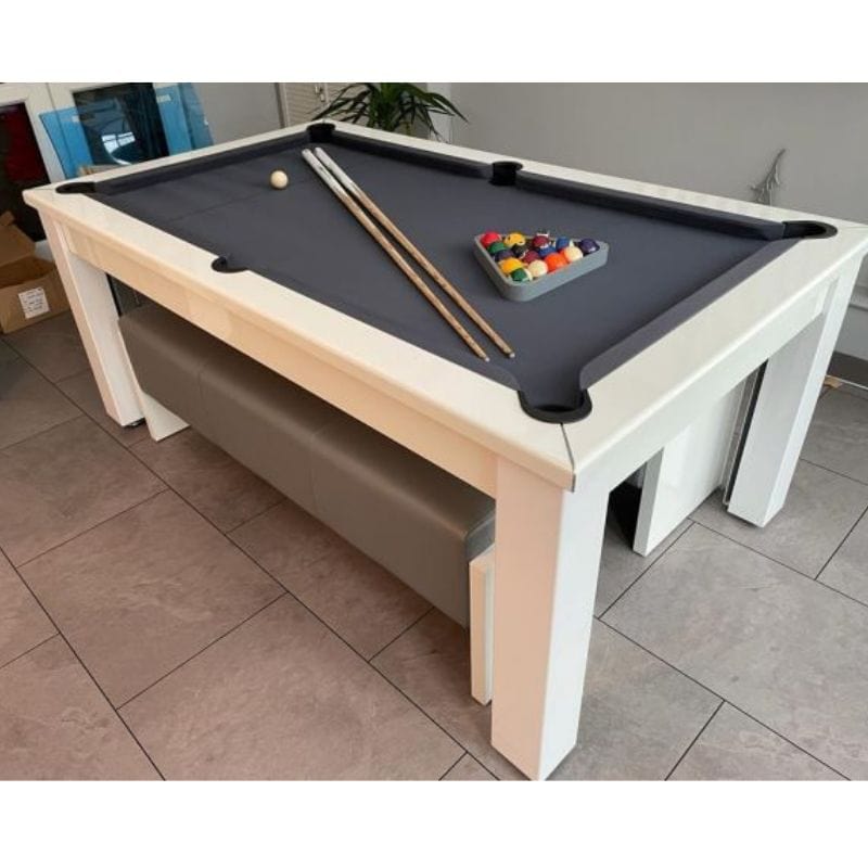 FMF | Elixir Slate Bed Indoor Pool Dining Table | Various Custom Finishes | 6ft & 7ft Sizes Pool Tables