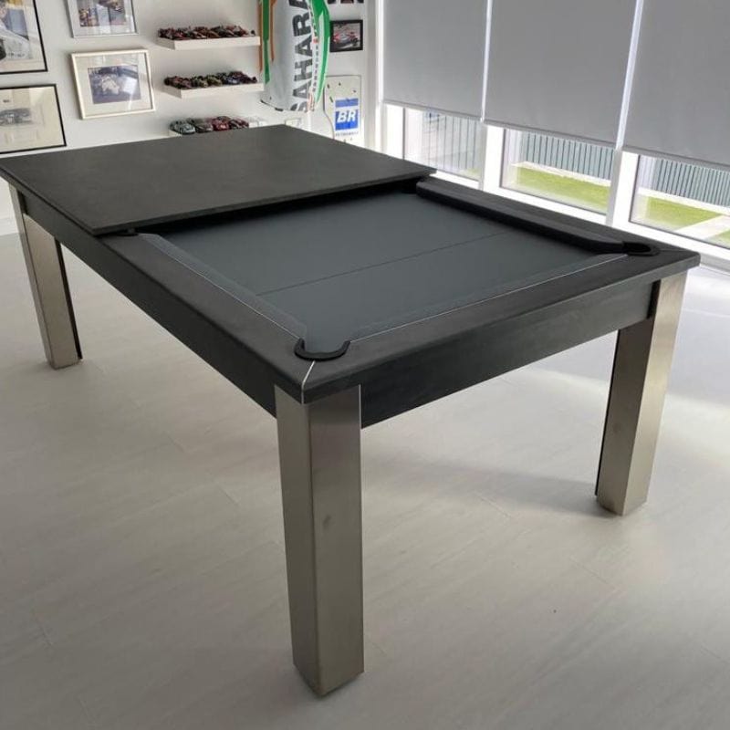 FMF | Elixir Slate Bed Indoor Pool Dining Table | Various Custom Finishes | 6ft & 7ft Sizes Pool Tables