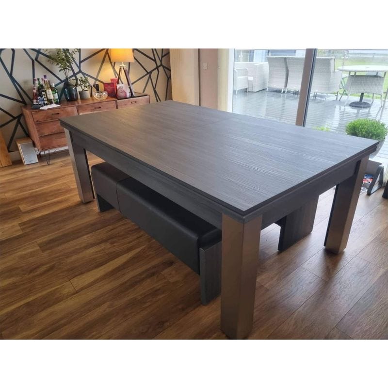 FMF | Elixir Slate Bed Indoor Pool Dining Table | Various Custom Finishes | 6ft & 7ft Sizes Pool Tables