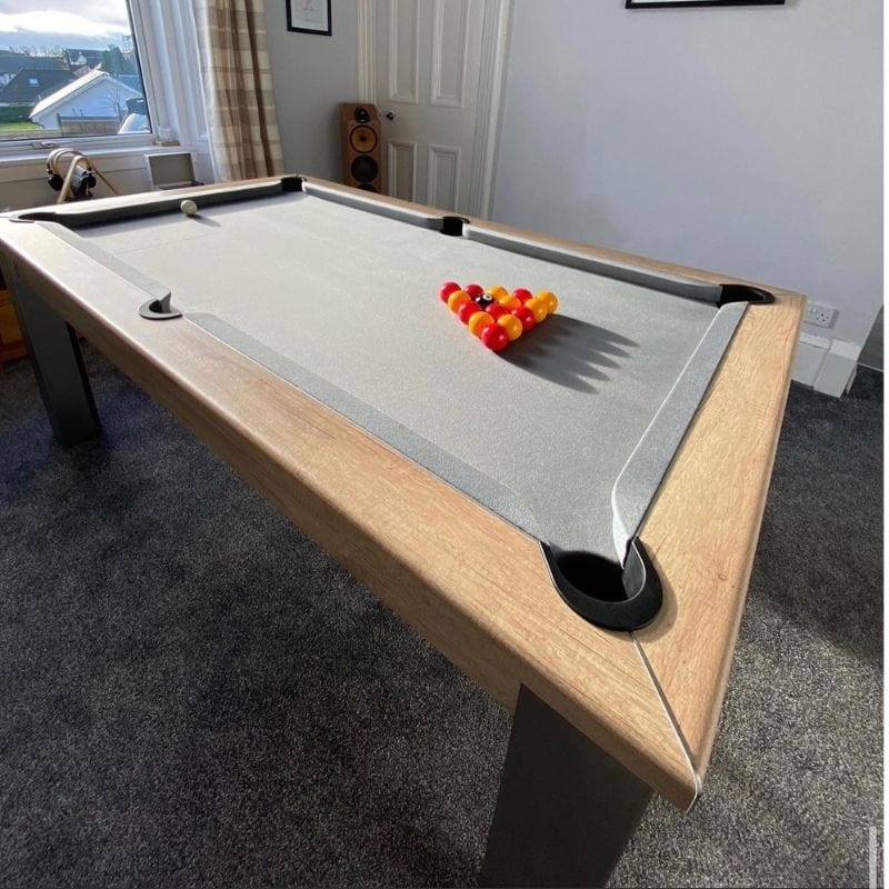 FMF | Elixir Slate Bed Indoor Pool Dining Table | Various Custom Finishes | 6ft & 7ft Sizes Pool Tables