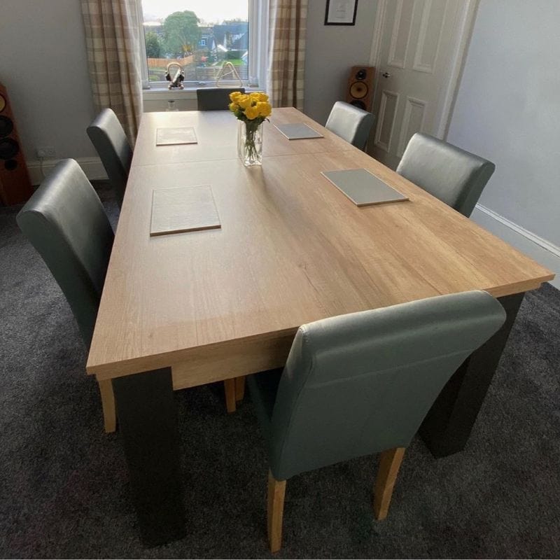 FMF | Elixir Slate Bed Indoor Pool Dining Table | Various Custom Finishes | 6ft & 7ft Sizes Pool Tables