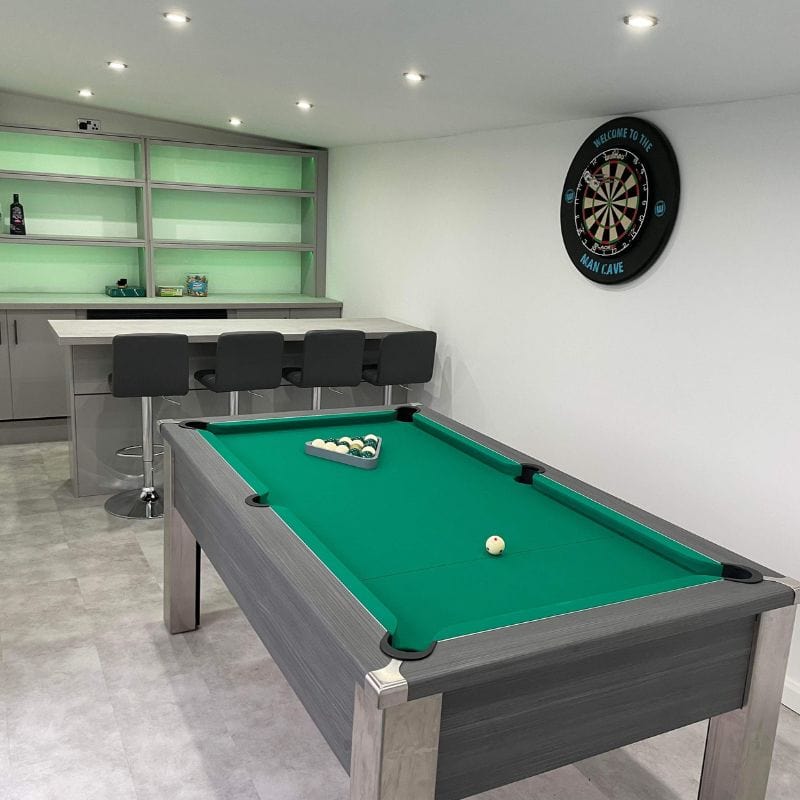 FMF | Spirit Tournament Slate Bed Indoor Pool Table | Various Custom Finishes | 6ft & 7ft Sizes Pool Tables