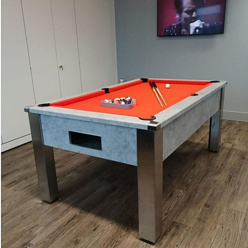 FMF | Spirit Tournament Slate Bed Indoor Pool Table | Various Custom Finishes | 6ft & 7ft Sizes Pool Tables