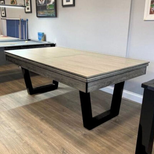 FMF | Ultimate Slate Bed Indoor Pool Dining Table | Various Custom Finishes | 7ft Size CUSTOM: choose from 12+ finishes! Pool Tables