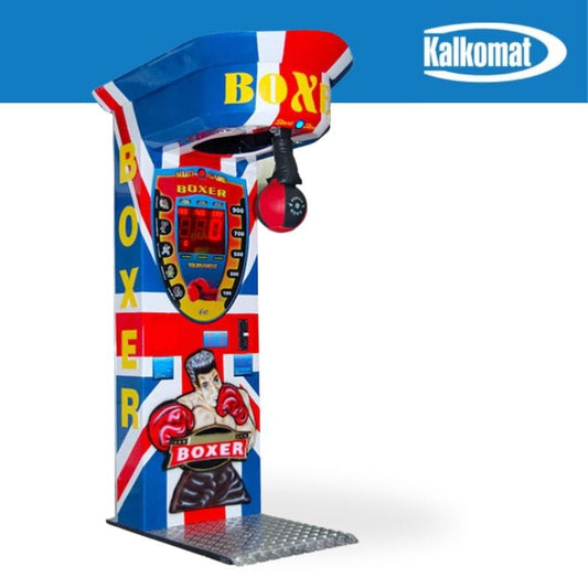 Kalkomat | Boxer 3D Punching Machine | 2 Designs Union Jack Punching Machine