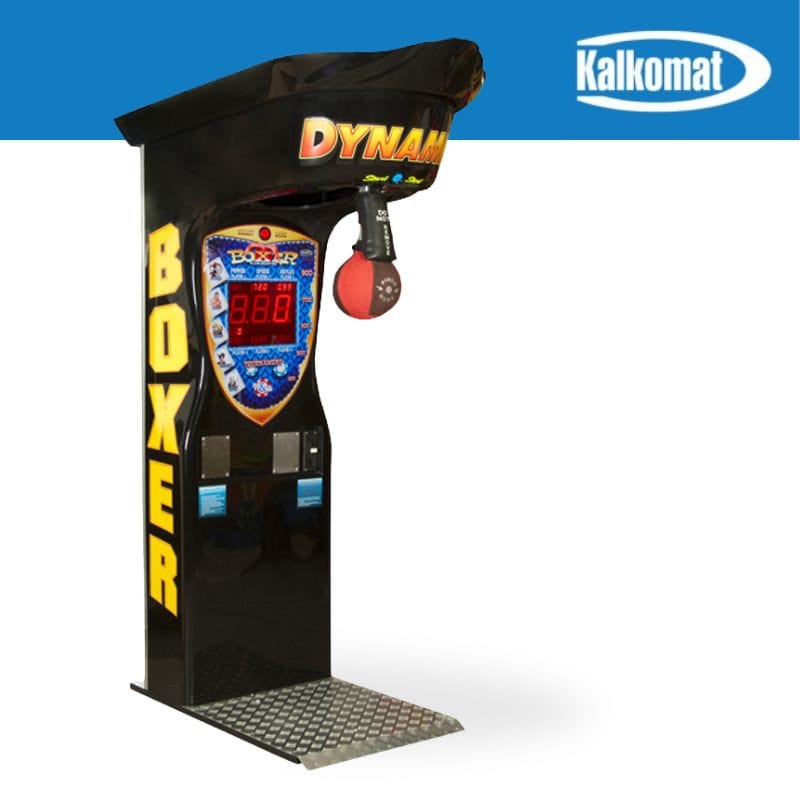Kalkomat | Boxer Dynamic | Punching Game Machine | 3 Colours Black Punching Machine