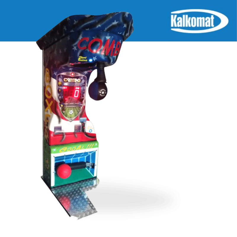 Kalkomat | Combo Boxer | Punching and Kicking Machine | 5 Colours Stars & Stripes Punching Machine