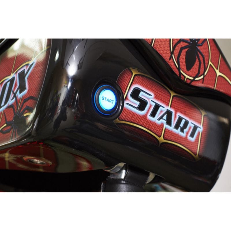 Kalkomat | Spider Stand-Up Punching Game Machine Red/Black Spider Punching Machine