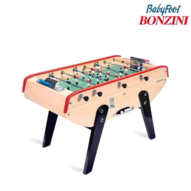 Bonzini B60 Coin Operated Football Table Beech Foosball Table