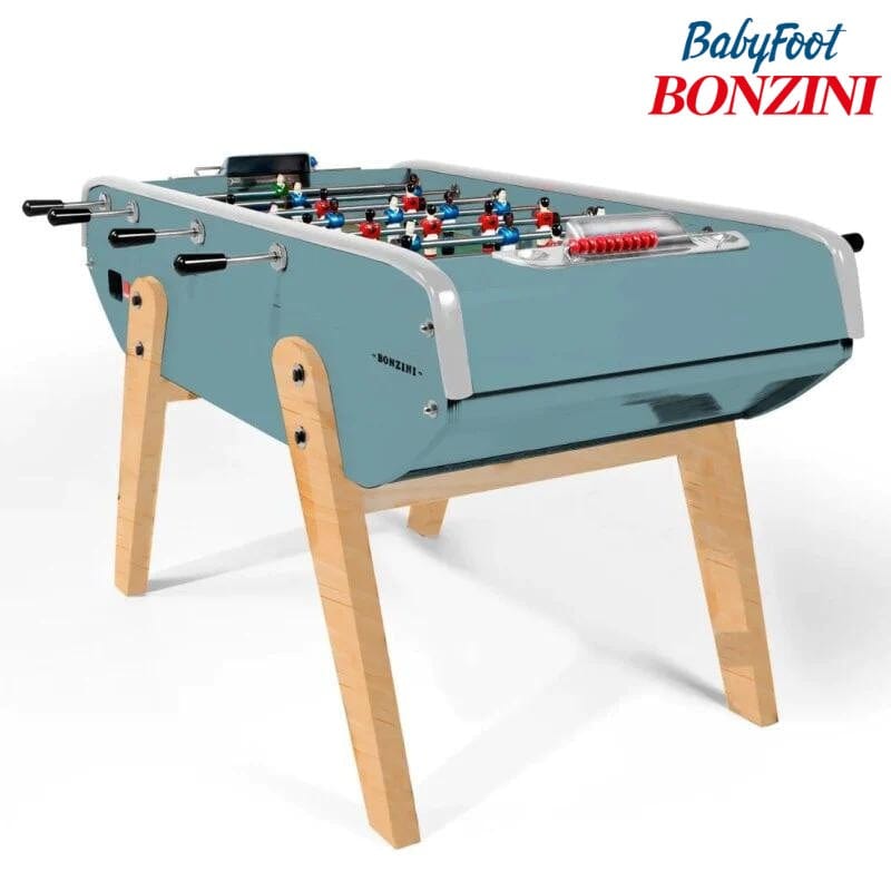 Bonzini B90 'Eames Inspired' Football Table in Pastel (9 Colours) Aqua Foosball Table