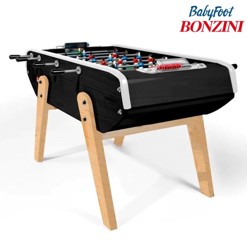Bonzini B90 'Eames Inspired' Football Table in Pastel (9 Colours) Black Foosball Table