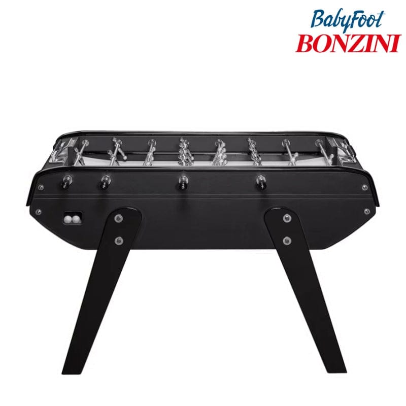 Bonzini B90 Football Table from Domeau & Pérès in Luxury Leather Deluxe Black Foosball Table