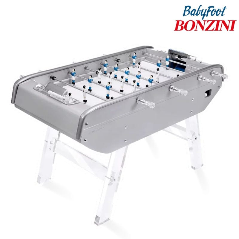 Bonzini B90 Football Table with Perspex Legs in Grey, White or Silver Foosball Table