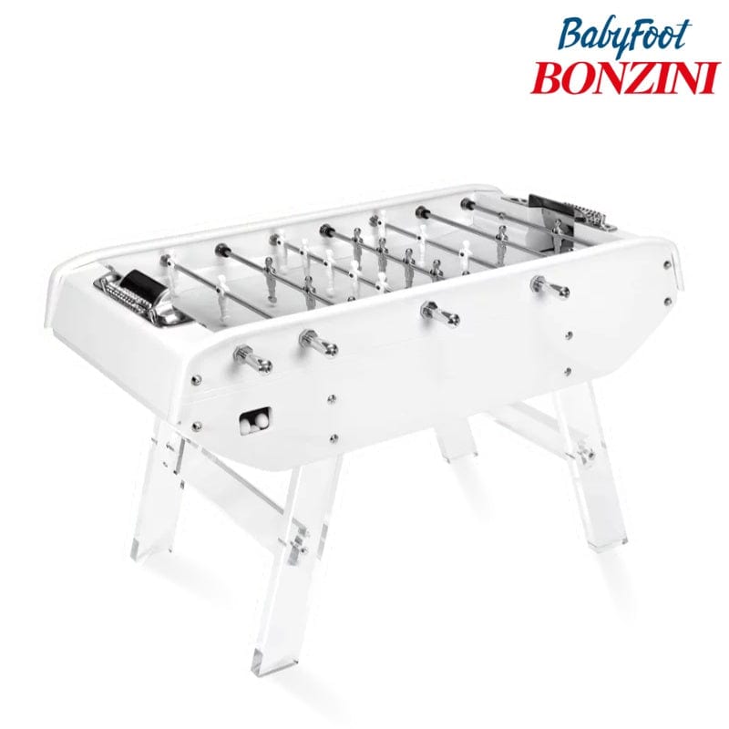 Bonzini B90 Football Table with Perspex Legs in Grey, White or Silver Foosball Table