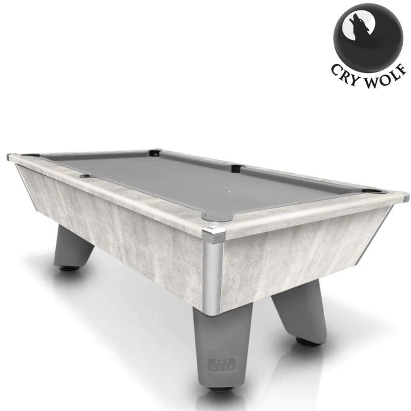 Cry Wolf Indoor Pool Table - Slate Bed - Urban Grey - 6ft & 7ft Pool Tables