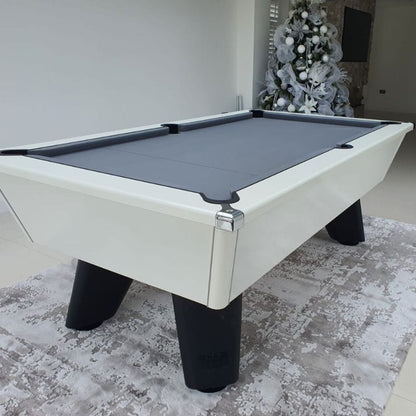 Cry Wolf Indoor Pool Table - Slate Bed - White - 6ft & 7ft Pool Tables