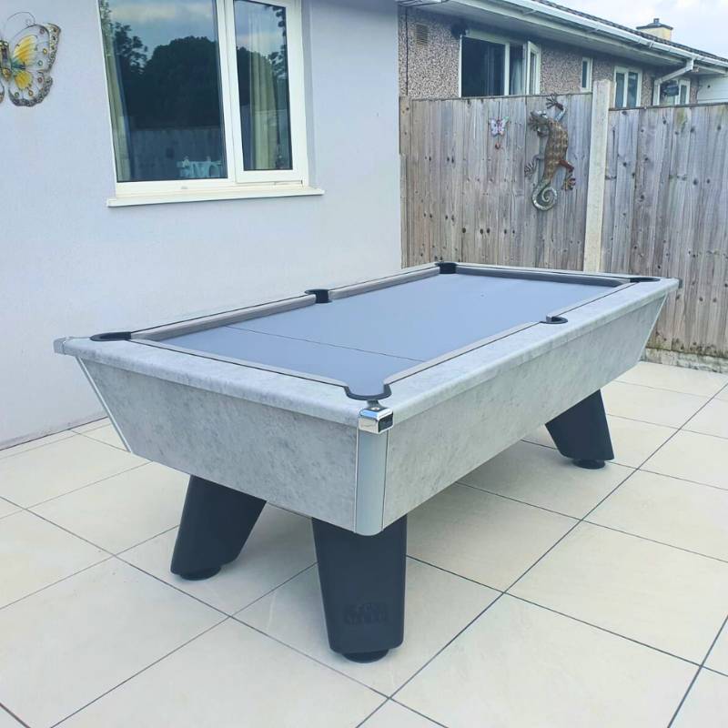 Cry Wolf Outdoor Pool Table - Slate Bed - Urban Grey - 6ft & 7ft Pool Tables