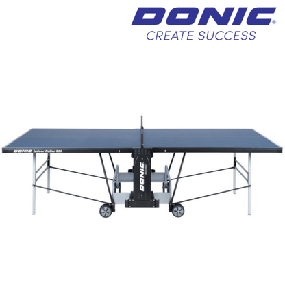 DONIC Indoor Roller 800 Table Tennis Table - Blue Table Tennis