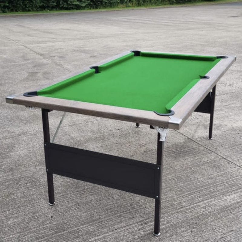 FMF | Deluxe Folding Leg Pool Table | Various Finishes | 6ft & 7ft Sizes Pool Tables