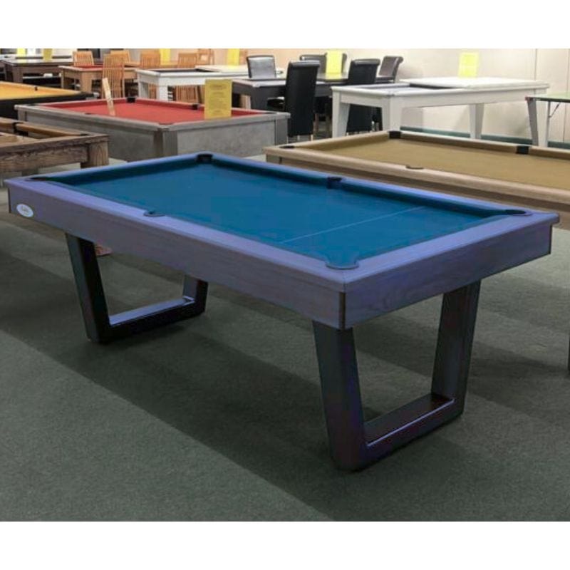 FMF | Ultimate Slate Bed Indoor Pool Dining Table | Various Custom Finishes | 7ft Size CUSTOM: choose from 12+ finishes! Pool Tables