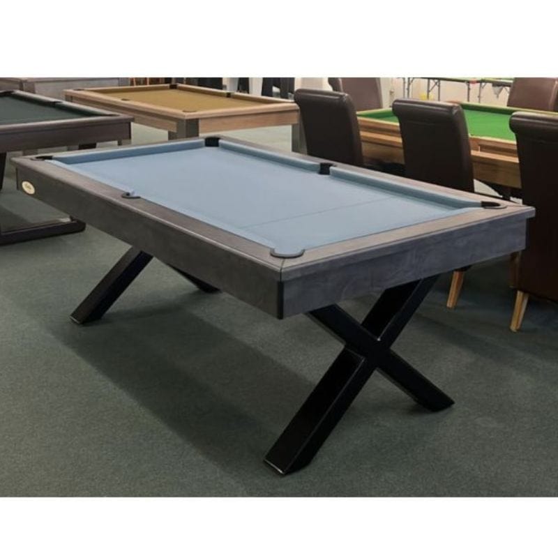 FMF | Xcalibur Slate Bed Indoor Pool Dining Table | Various Custom Finishes | 7ft Size CUSTOM: choose from 12+ finishes! Pool Tables