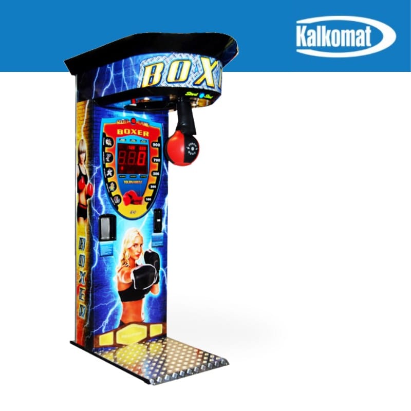 Kalkomat | Boxer Cube | Punching Game Machine | 7 Design Options Punching Machine