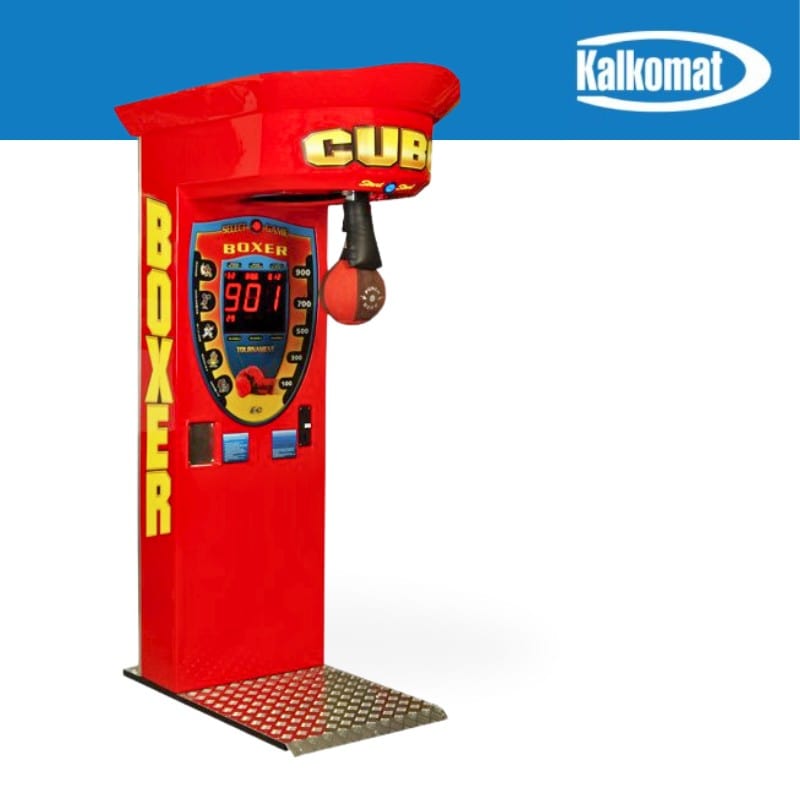 Kalkomat | Boxer Cube | Punching Game Machine | 7 Design Options Punching Machine