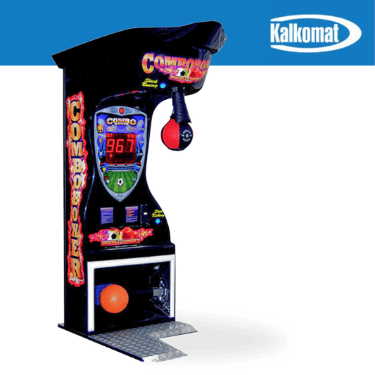 Kalkomat | Combo Boxer | Punching and Kicking Machine | 5 Colours Black Punching Machine