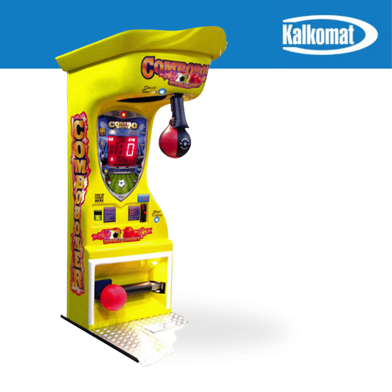 Kalkomat | Combo Boxer | Punching and Kicking Machine | 5 Colours Yellow Punching Machine